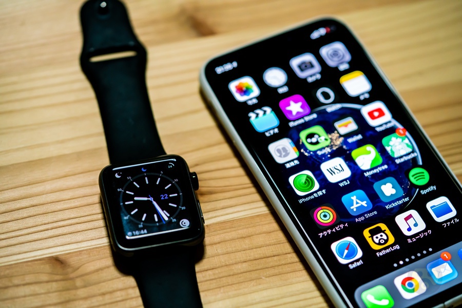 Apple Watchの電池持ち、iPhone接続なしだと消耗がかなり激しいので 