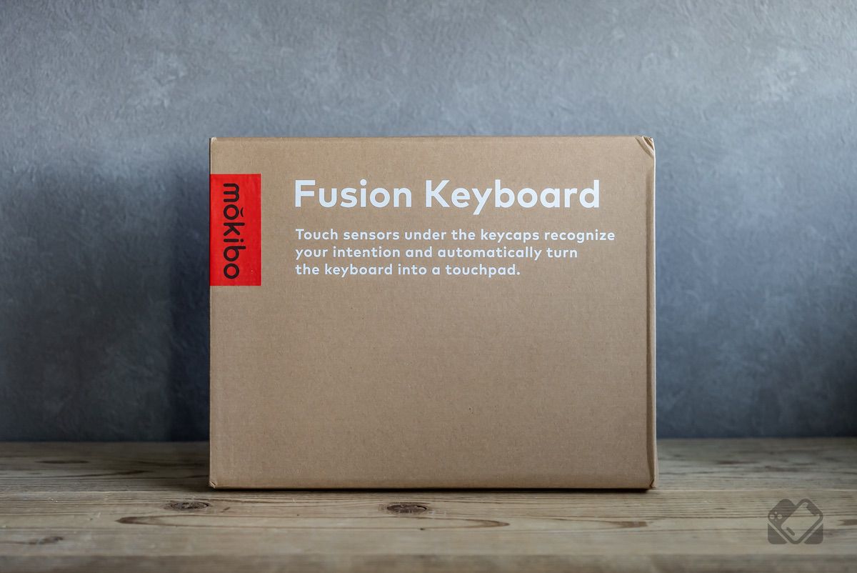 mokibo Fusion Keyboardのパッケージ外観
